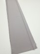 Photo2: 3M07z40  Japanese Kimono Silk  FABRIC  Gray 63.8x7.7 (2)