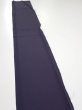 Photo3: 3M08z40  Japanese Kimono Silk  FABRIC  Dark purple 58.3x7.5 (3)