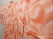 Photo2: 6716T02z560 Vintage Japanese Kimono Silk HAORI  Coral pink (2)