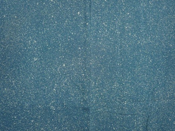 Photo3: 6716T09z610 Vintage Japanese Kimono Silk HAORI  Deep cyan (3)