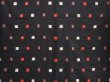 Photo5: 6716T12z660 Vintage Japanese Kimono Silk MEISEN KOMON  Black (5)