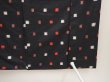 Photo8: 6716T12z660 Vintage Japanese Kimono Silk MEISEN KOMON  Black (8)