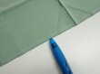 Photo6: 2J03z100  Japanese Kimono Silk  FABRIC Scenery Light blue-green 70.1x15.0 (6)