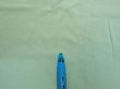 Photo7: 2J04z90  Japanese Kimono Silk  FABRIC Scenery Light blue-green 67.7x15.0 (7)