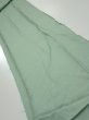 Photo1: 2J07z60  Japanese Kimono Silk  FABRIC Scenery Light blue-green 87.4x7.1 (1)