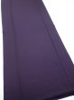 Photo2: 2J03z90  Japanese Kimono Silk  FABRIC  Dark purple 69.3x14.8 (2)