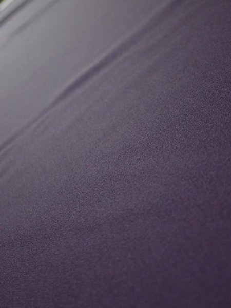 Photo4: 2J03z90  Japanese Kimono Silk  FABRIC  Dark purple 69.3x14.8 (4)