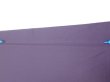 Photo6: 2J03z90  Japanese Kimono Silk  FABRIC  Dark purple 69.3x14.8 (6)