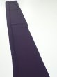 Photo3: 2J08z40  Japanese Kimono Silk  FABRIC  Dark purple 65.7x7.3 (3)