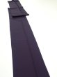 Photo3: 2J09z50  Japanese Kimono Silk  FABRIC  Dark purple 81.9x7.3 (3)