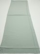 Photo5: 2J02z50  Japanese Kimono Silk  FABRIC  Light green-gray 40.2x14.8 (5)