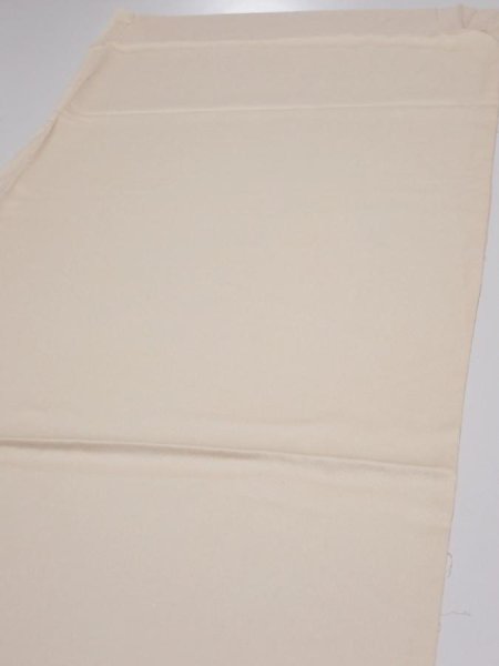 Photo3: 2J01z60  Japanese Kimono Silk  FABRIC  Light peach 47.2x14.4 (3)