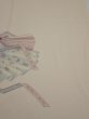 Photo1: 2J04z90  Japanese Kimono Silk  FABRIC  Light peach 63.0x14.6 (1)