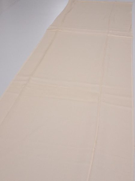Photo4: 2J05z90  Japanese Kimono Silk  FABRIC  Light peach 69.7x14.4 (4)