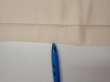 Photo6: 2J06z50  Japanese Kimono Silk  FABRIC  Light peach 63.8x7.5 (6)