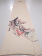 Photo5: 2J03z90  Japanese Kimono Silk  FABRIC Princess Light peach 70.1x14.4 (5)