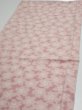 Photo3: 1W02z60  Japanese Kimono Silk TSUMUGI FABRIC Sakura Pink 40.6x15.2 (3)
