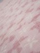 Photo4: 1W02z60  Japanese Kimono Silk TSUMUGI FABRIC Sakura Pink 40.6x15.2 (4)