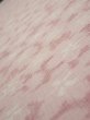 Photo4: 1W06z100  Japanese Kimono Silk TSUMUGI FABRIC Sakura Pink 67.7x15.2 (4)