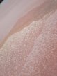 Photo5: 2C02z60  Japanese Kimono Silk  FABRIC Mountain Ash pink 46.5x14.4 (5)