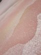 Photo4: 2C03z80  Japanese Kimono Silk  FABRIC Mountain Ash pink 67.3x14.4 (4)