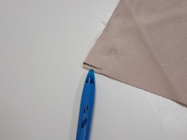 Photo7: 2C03z80  Japanese Kimono Silk  FABRIC Mountain Ash pink 67.3x14.4 (7)
