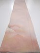Photo5: 2C05z90  Japanese Kimono Silk  FABRIC Mountain Ash pink 66.9x14.4 (5)