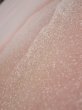 Photo5: 2C06z80  Japanese Kimono Silk  FABRIC Mountain Ash pink 67.3x14.4 (5)