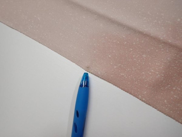 Photo6: 2C06z80  Japanese Kimono Silk  FABRIC Mountain Ash pink 67.3x14.4 (6)