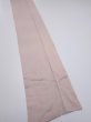Photo2: 2C09z60  Japanese Kimono Silk  FABRIC  Ash pink 87.4x7.1 (2)