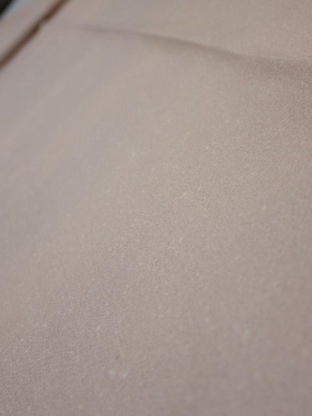 Photo4: 2C09z60  Japanese Kimono Silk  FABRIC  Ash pink 87.4x7.1 (4)