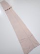 Photo5: 2C09z60  Japanese Kimono Silk  FABRIC  Ash pink 87.4x7.1 (5)