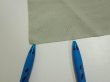 Photo7: 2C04z90  Japanese Kimono Silk  FABRIC Scenery Sage green 70.1x14.8 (7)