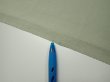 Photo6: 2C06z90  Japanese Kimono Silk  FABRIC Scenery Sage green 70.1x14.8 (6)