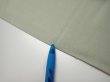 Photo6: 2C09z50  Japanese Kimono Silk  FABRIC  Sage green 89.0x7.1 (6)