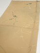 Photo3: 2C01z50  Japanese Kimono Silk  FABRIC Plum branch Light brown 39.4x14.8 (3)