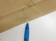 Photo6: 2C01z50  Japanese Kimono Silk  FABRIC Plum branch Light brown 39.4x14.8 (6)