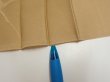 Photo7: 2C05z50  Japanese Kimono Silk  FABRIC Plum branch Light brown 53.5x10.4 (7)