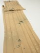Photo3: 2C07z100  Japanese Kimono Silk  FABRIC Plum branch Light brown 81.5x14.6 (3)