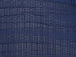 Photo4: 6721T05z370 Vintage Japanese Kimono Silk See through HAORI  Dark blue (4)