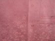 Photo3: 6721T01z530 Vintage Japanese Kimono Silk HAORI Flower Dark pink (3)