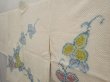 Photo2: 6721T02z520 Vintage Japanese Kimono Silk SHIBORI HAORI Ivy Off-white (2)