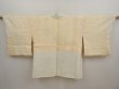 Photo6: 6721T02z520 Vintage Japanese Kimono Silk SHIBORI HAORI Ivy Off-white (6)