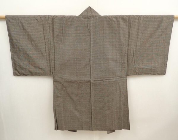 Photo4: 6722T02z620 Vintage Japanese Kimono Silk Men's HAORI Daimyogyoretsu (4)