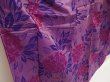Photo3: 6722T04z560 Vintage Japanese Kimono Silk MEISEN Hydrangea Light purple (3)