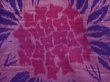 Photo6: 6722T04z560 Vintage Japanese Kimono Silk MEISEN Hydrangea Light purple (6)