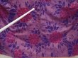 Photo7: 6722T04z560 Vintage Japanese Kimono Silk MEISEN Hydrangea Light purple (7)