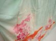 Photo3: 6722T10z920 Vintage Japanese Kimono Silk FURISODE Peony Light blue (3)