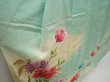 Photo3: 6722T11z1040 Vintage Japanese Kimono Silk FURISODE Chrysanthemum Mint green (3)