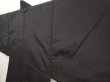 Photo6: 6723T02z530 Vintage Japanese Kimono Silk Men's HAORI Booklet Dark brown (6)